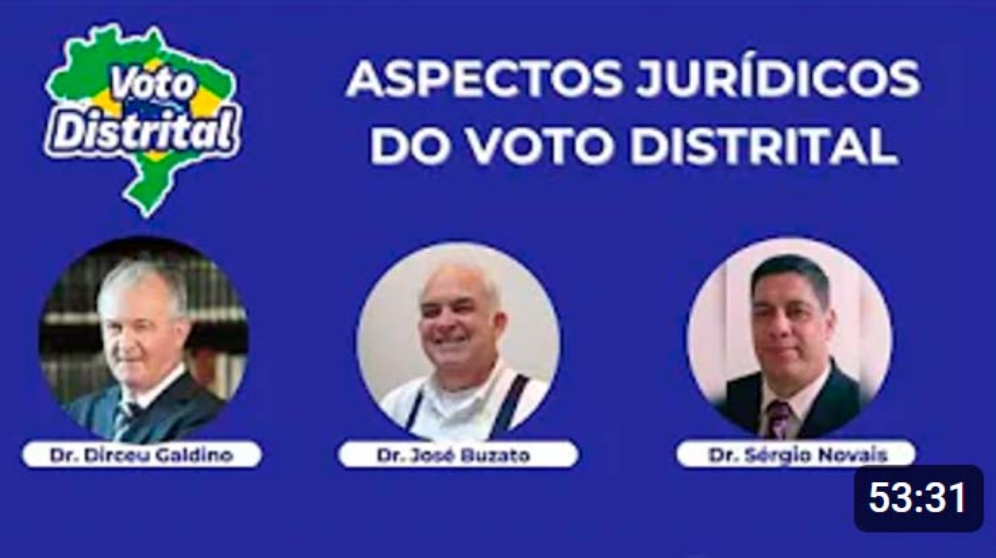 Aspectos Jurídicos Do Voto Distrital