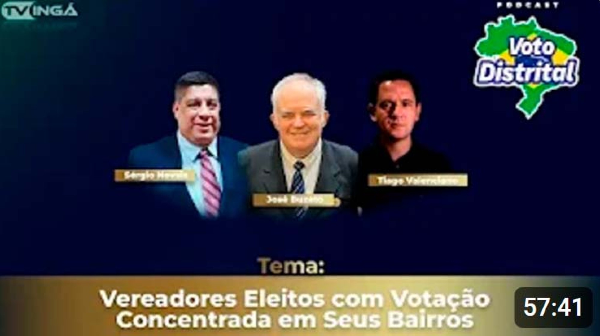 Vereadores Eleitos com Votação Concentrada em seus Bairros